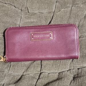 Marc by Marc Jacobs Purple Leather Wallet